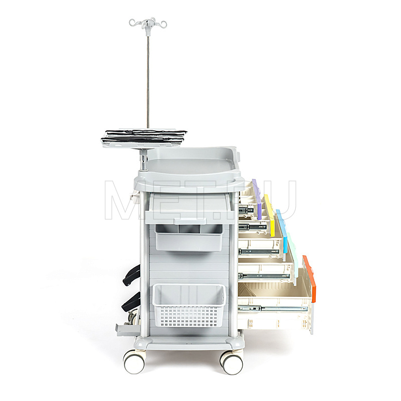 МЕТ PSC-170 Стол реаниматолога с цветовой кодировкой